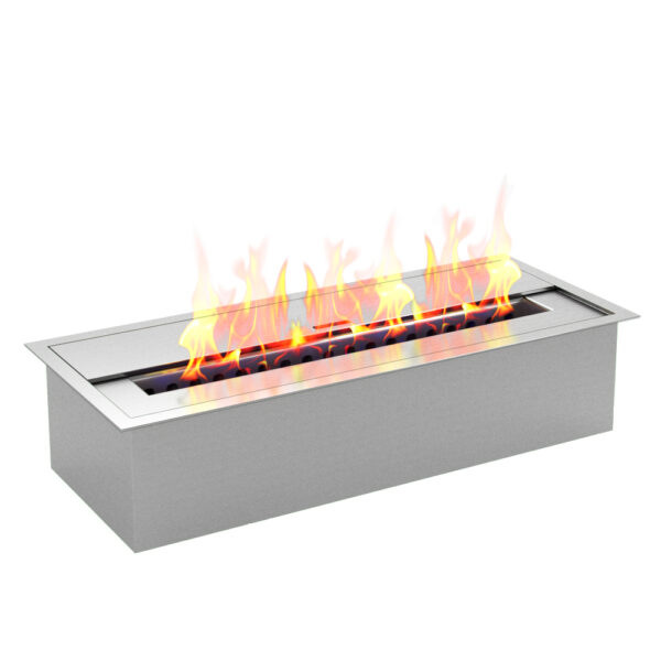 Regal Flame PRO 12 Inch Bio-Ethanol Fireplace Burner Insert 1.5 Liter