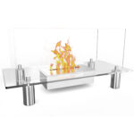 Regal Flame Delano Ventless Free Standing Bio Ethanol Fireplace Can Be Used as a Indoor, Outdoor, Gas Log Inserts, Vent Free, Electric, Outdoor Fireplaces, Gel, Propane & Fire Pits