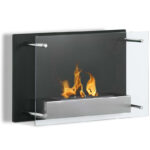 Regal Flame Milan 24 Inch Ventless Wall Mounted Bio Ethanol Fireplace